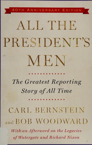 All the President's Men book cover